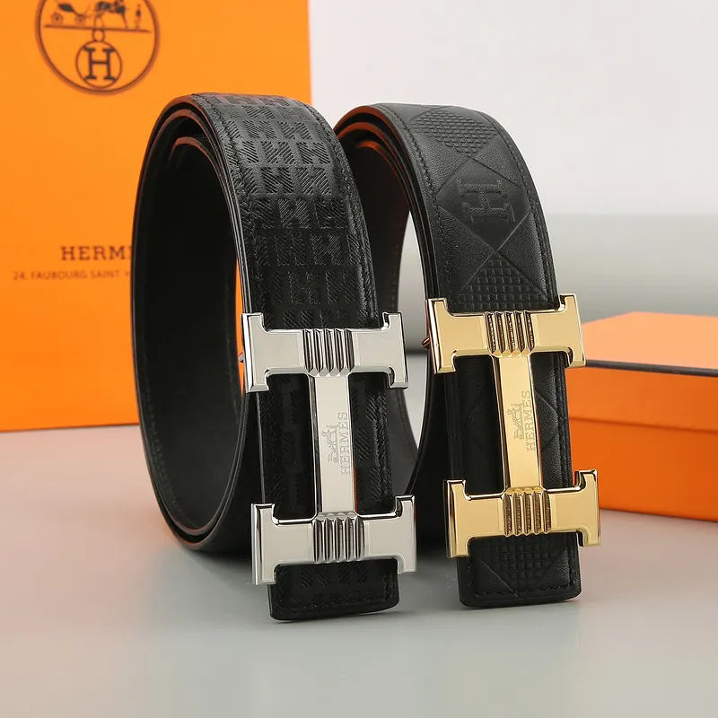 Luxury Design Fashion Original leather Hermes AAA+ Belts Genuine packaging width:3.8cm #A53965