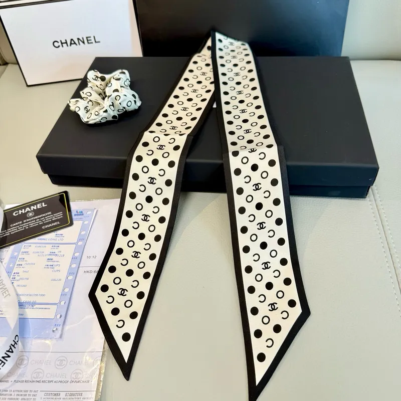 Chanel Scarf Small scarf decorate the bag scarf strap #A48585 Chanel Scarf Small scarf decorate the bag scarf strap #A48585