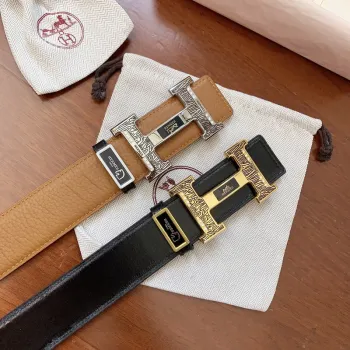 Hermes AAA+ Belts Luxury Design Fashion Original leather  Genuine packaging width:3.8cm #A53980