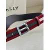 BALLY AAA+ belts width:3.5cm#A51454