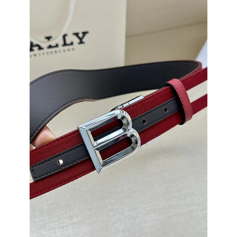 BALLY AAA+ belts width:3.5cm#A51454