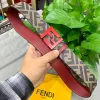 Fendi AAA+ Belts Cuoio Romano Width:4.0cm #A48494 Fendi AAA+ Belts Cuoio Romano Width:4.0cm #A48494