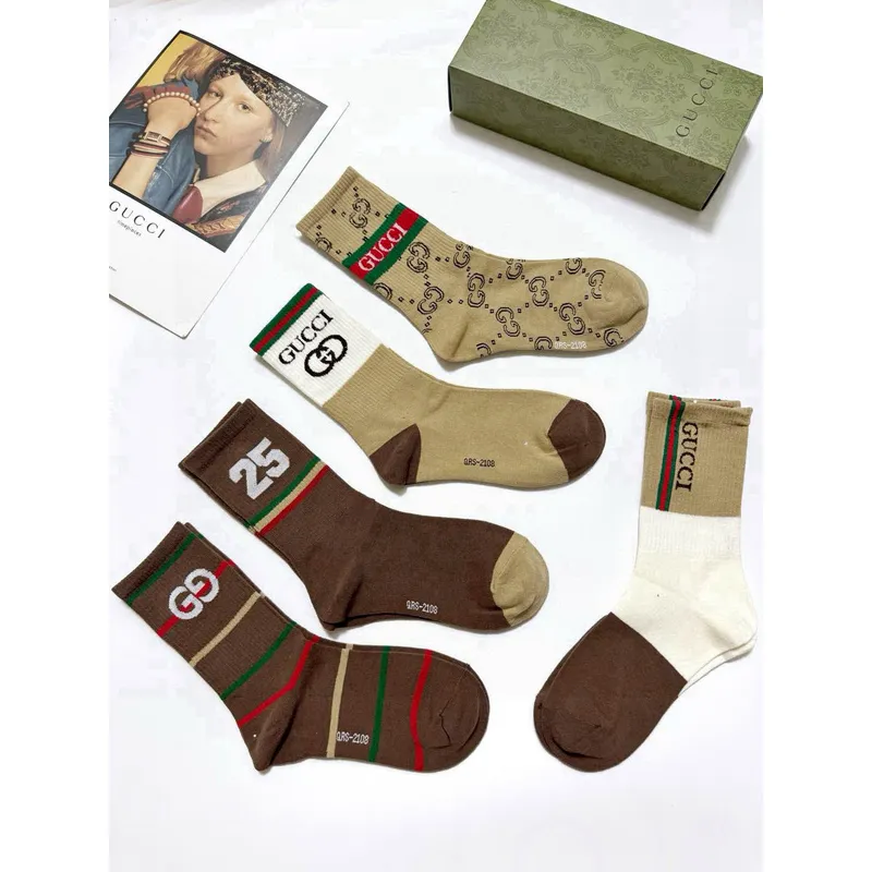 Gucci socks Five pairs per box #A51583