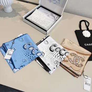 Chanel Designer Style Neck Scarves  Silk Scarves  Shawls  scarf #A63036