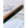 Loewe Leather Belts Luxury Design Fashion Original leather Genuine packaging width:2.0cm #A53996