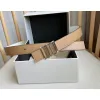 Loewe Leather Belts Luxury Design Fashion Original leather Genuine packaging width:2.8cm #A53997