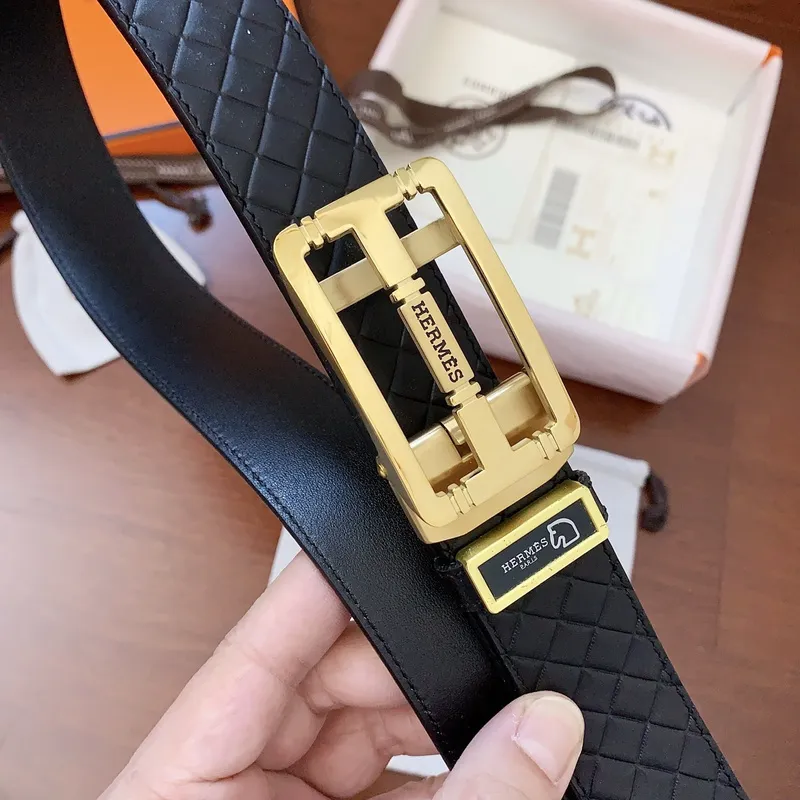 Hermes AAA+ Belts Luxury Design Fashion Original leather  Genuine packaging width:3.5cm #A53974
