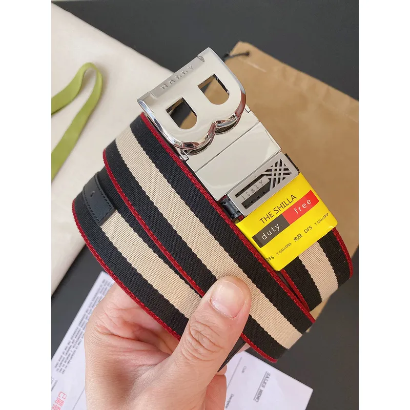 BALLY AAA+ belts width:3.4cm#A51469