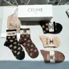 Celine socks Five pairs per box #A51574 Celine socks Five pairs per box #A51574