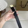 Loewe Leather Belts Luxury Design Fashion Original leather Genuine packaging width:3.2cm #A54001