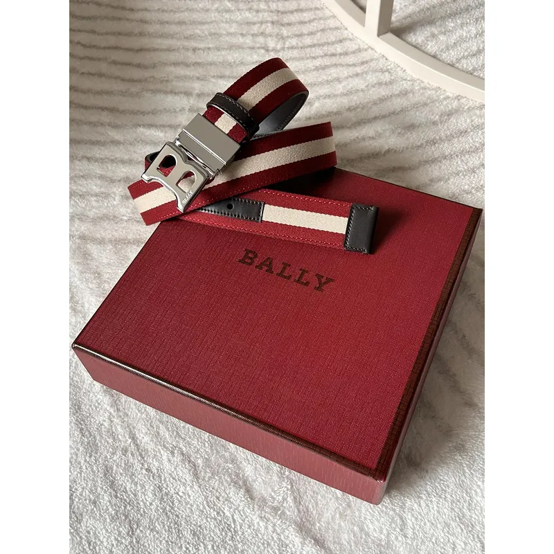 BALLY AAA+ belts width:3.5cm #A51451