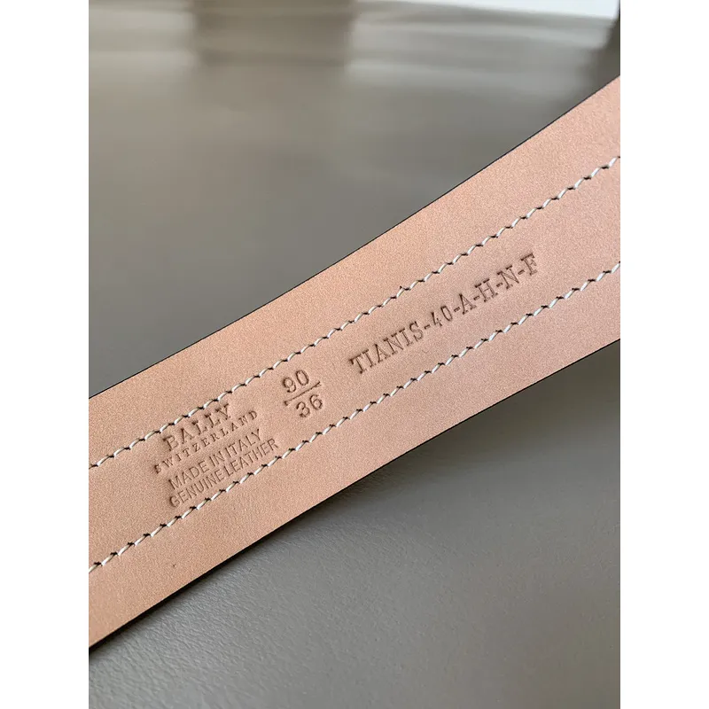 BALLY AAA+ belts width:3.8cm#A51464