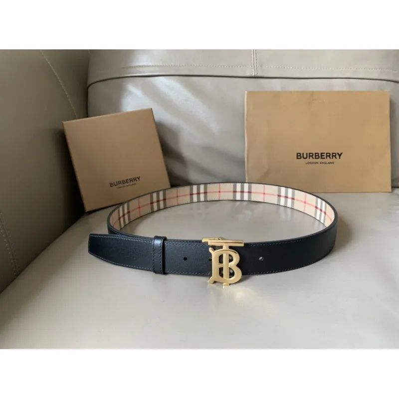 Burberry reversible leather Belts 1:1 original Quality 3.5cm #999932604