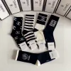 Chanel socks Five pairs per box #A51571