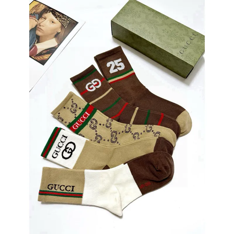 Gucci socks Five pairs per box #A51583