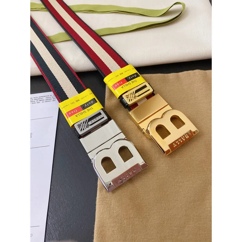 BALLY AAA+ belts width:3.4cm#A51469