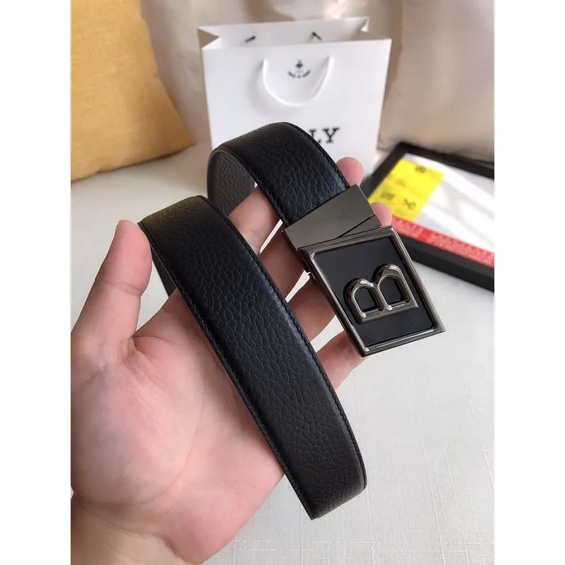 BALLY AAA+ belts width:3.5cm#A51466