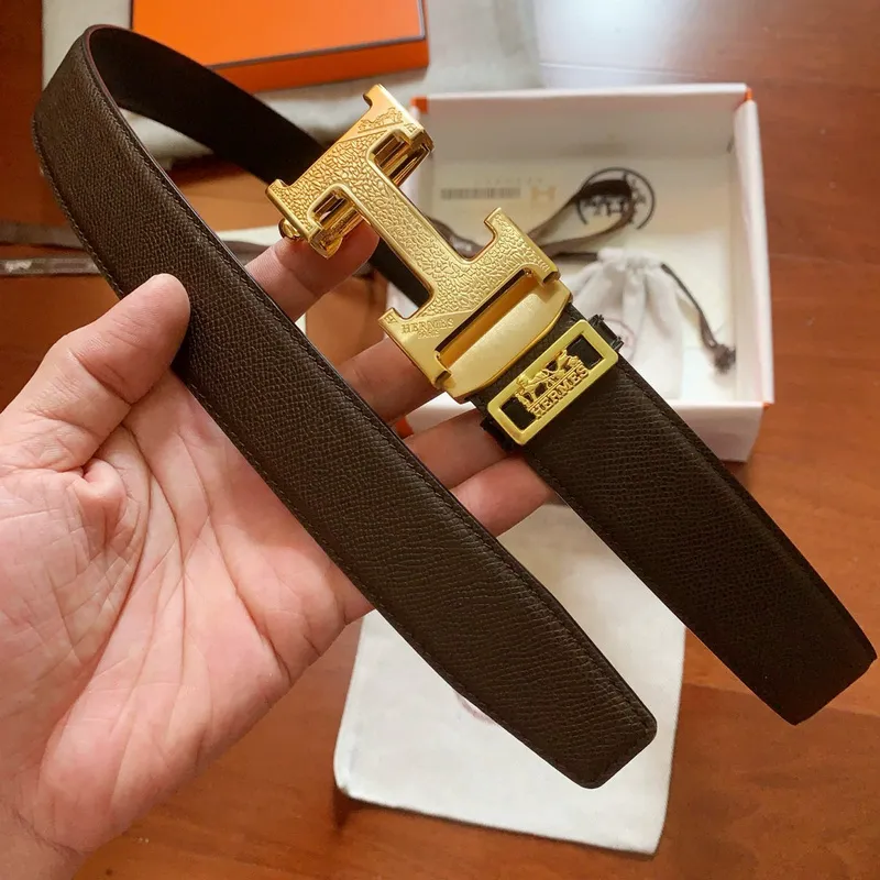 Hermes AAA+ Belts Luxury Design Fashion Original leather  Genuine packaging width:3.5cm #A53977