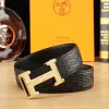Luxury Design Fashion Original leather Hermes AAA+ Belts Genuine packaging width:3.8cm #A53965