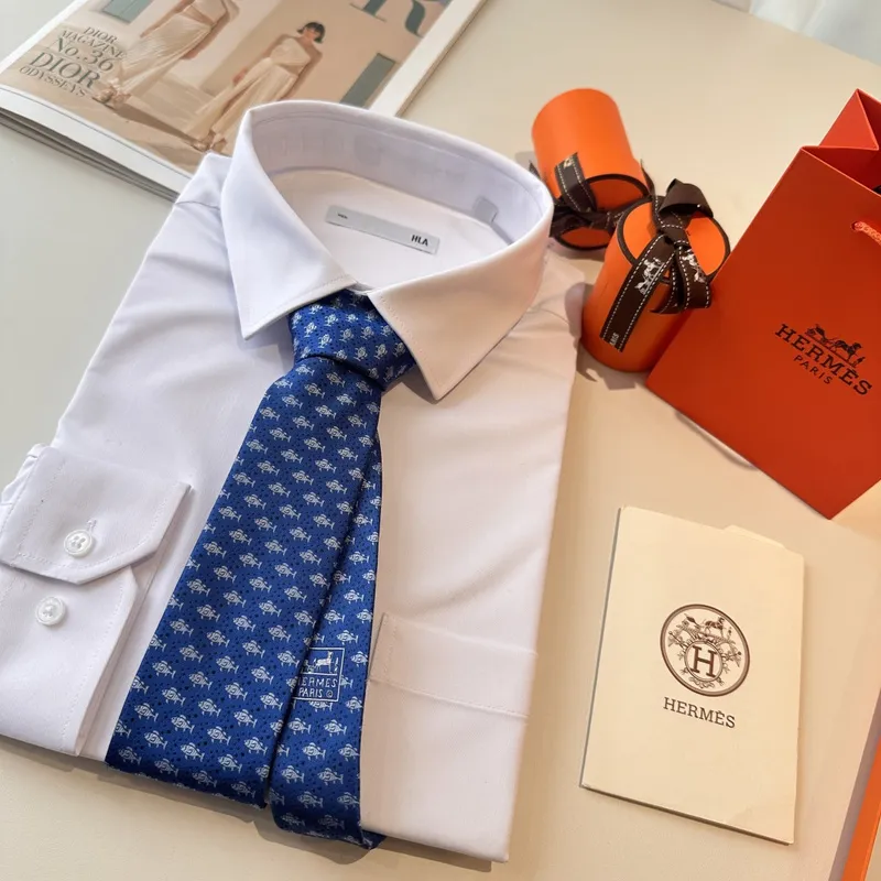 Hermes Neckties #A52498 Hermes Neckties #A52498