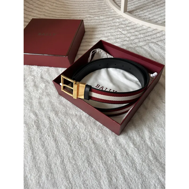 BALLY AAA+ belts width:3.5cm#A51449 BALLY AAA+ belts width:3.5cm#A51449