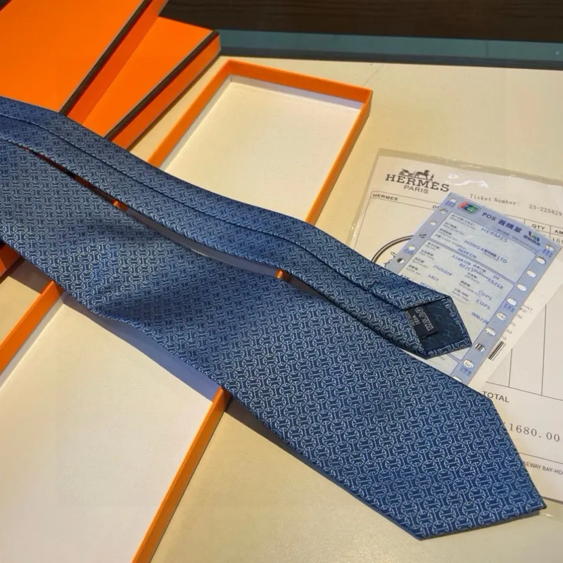 Hermes Neckties #A52497 Hermes Neckties #A52497