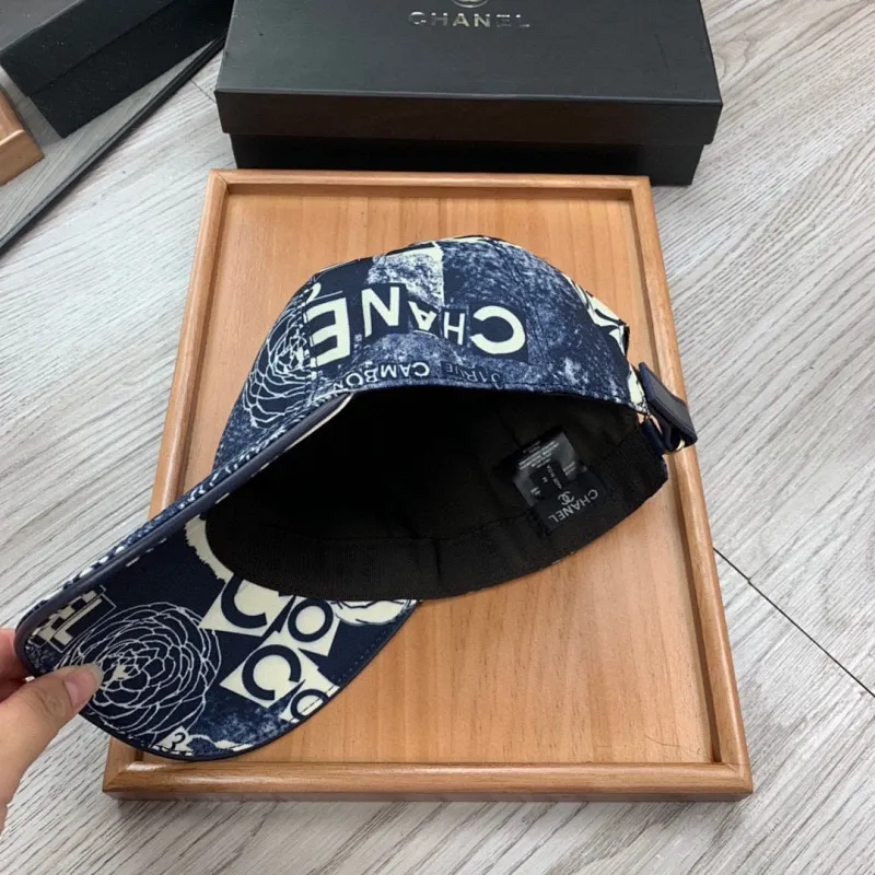 Chanel Printed and embroidered Caps&Hats #A62734 Chanel Printed and embroidered Caps&Hats #A62734