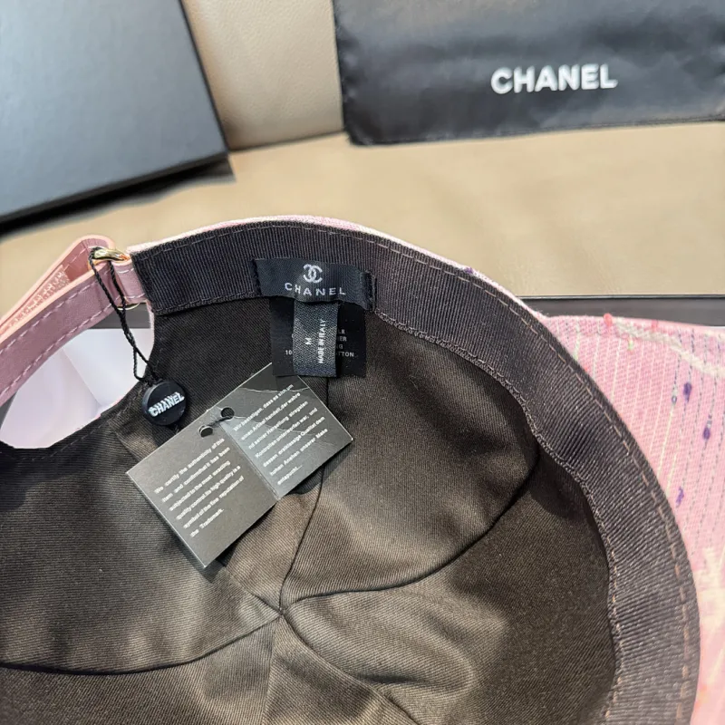Chanel Printed and embroidered Caps&Hats #A62731 Chanel Printed and embroidered Caps&Hats #A62731