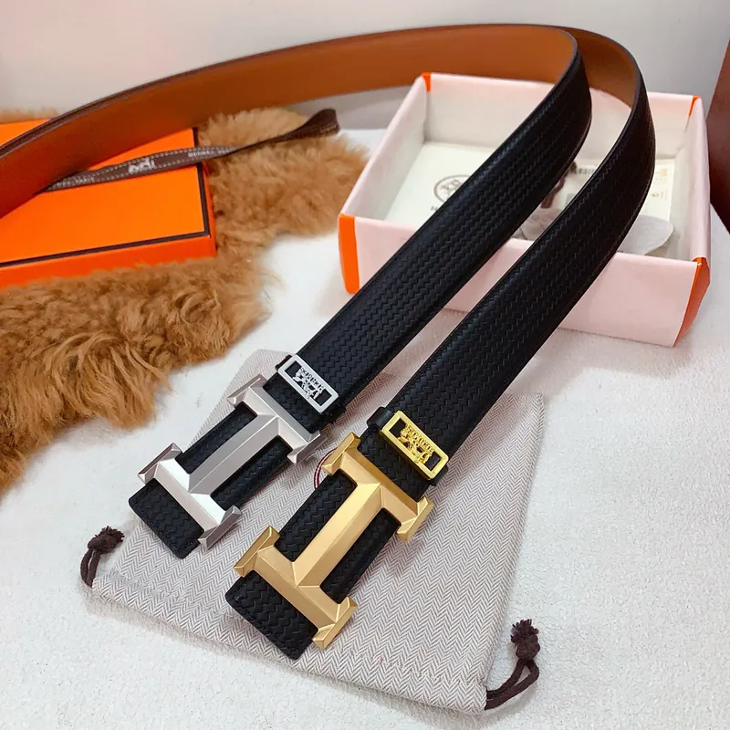 Luxury Design Fashion Original leather Hermes AAA+ Belts Genuine packaging width:3.8cm #A53962