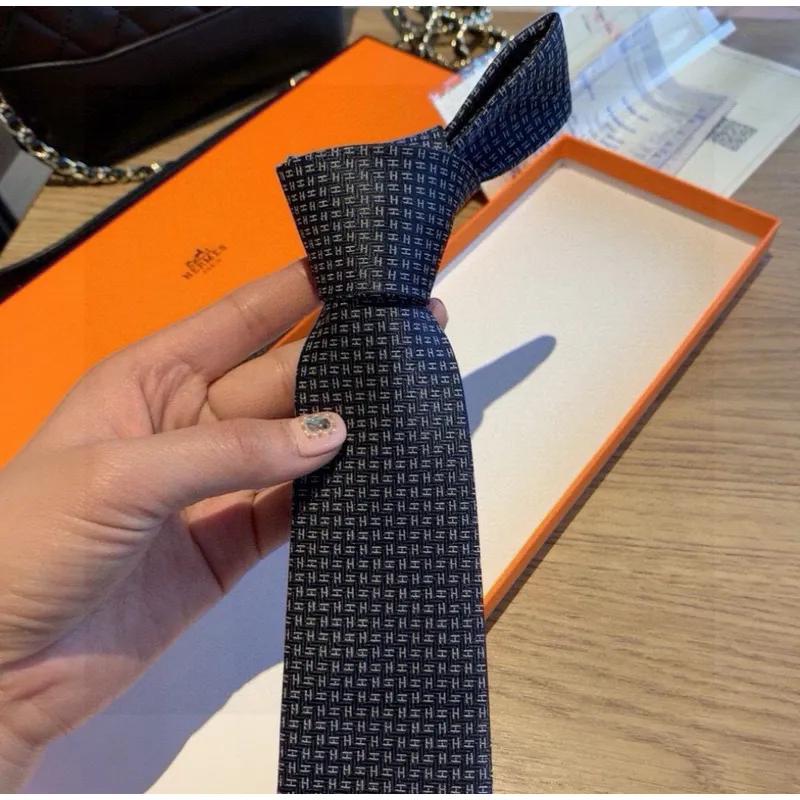 Hermes Neckties #A52496 Hermes Neckties #A52496