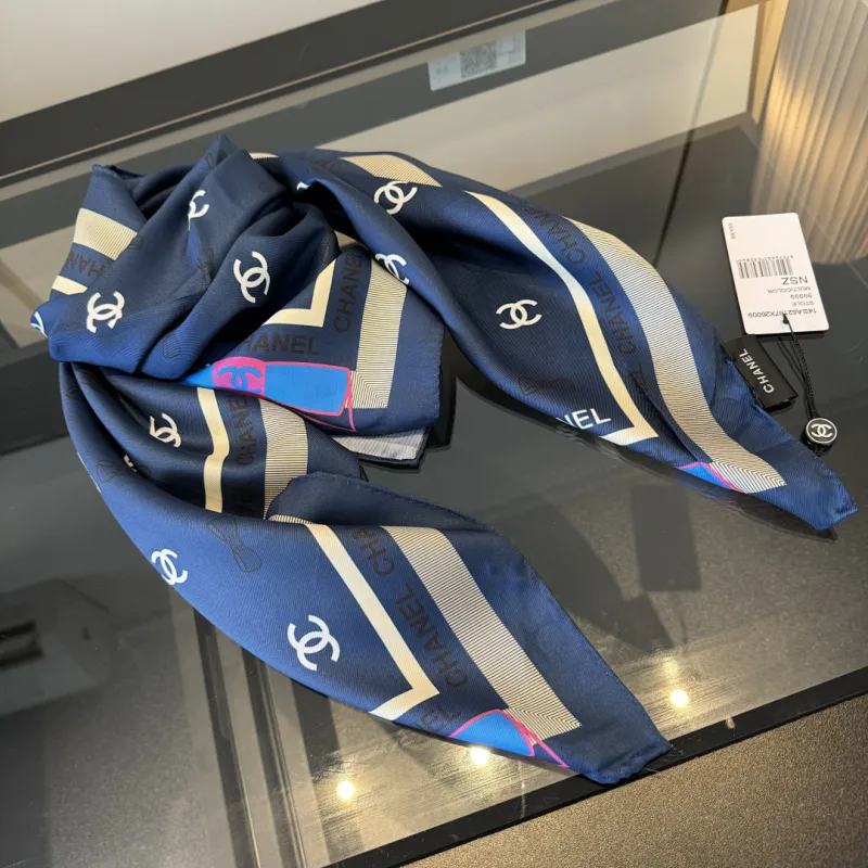 Chanel Designer Style Neck Scarves  Silk Scarves  Shawls  scarf #A63042