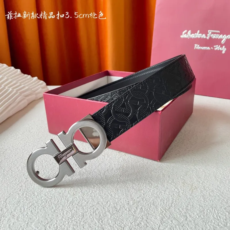 Farregemo AAA+ Leather Belts Wide 3.5cm #A33408