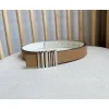 Loewe Leather Belts Luxury Design Fashion Original leather Genuine packaging width:2.8cm #A53997