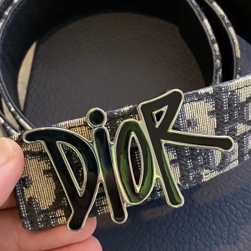 D-ior x Stussy Onlique Belt and Shawn Buckle Reversible #A53818 D-ior x Stussy Onlique Belt and Shawn Buckle Reversible #A53818