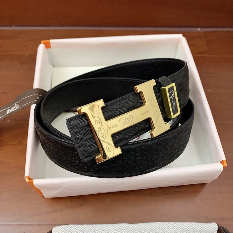 Hermes AAA+ Belts Luxury Design Fashion Original leather  Genuine packaging width:3.8cm #A53982