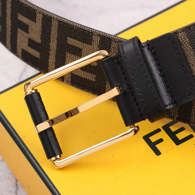 Fendi AAA+ Belts 3.8CM #99905616 Fendi AAA+ Belts 3.8CM #99905616
