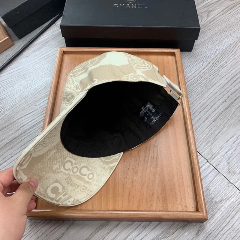 Chanel Printed and embroidered Caps&Hats #A62734 Chanel Printed and embroidered Caps&Hats #A62734