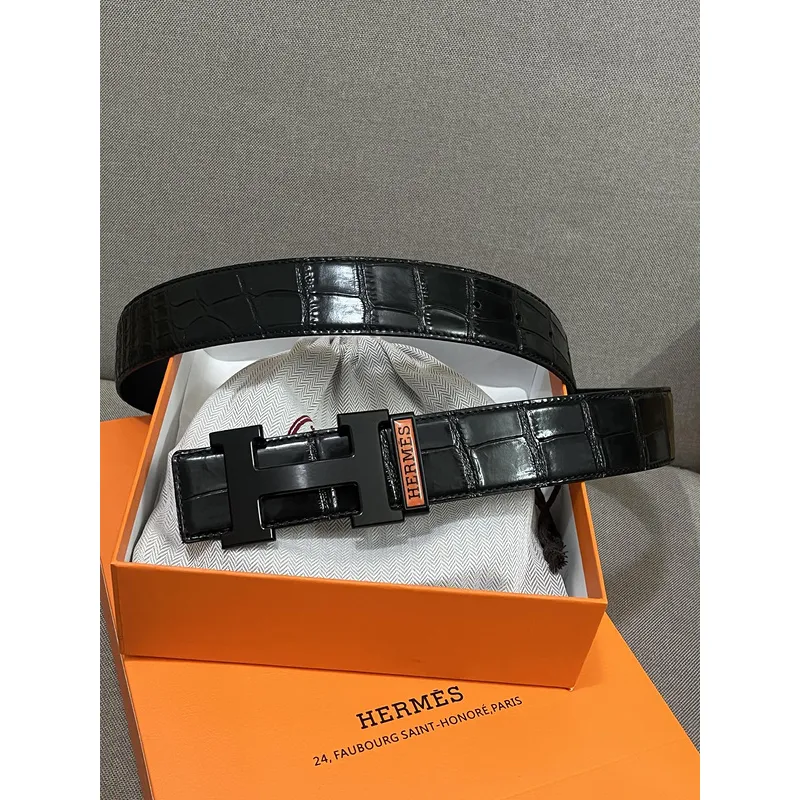 Luxury Design Fashion Original leather Hermes AAA+ Belts Genuine packaging width:3.8cm #A53968