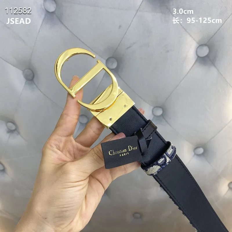 D-ior AAA  3.0 cm new style belts for Women #999929886