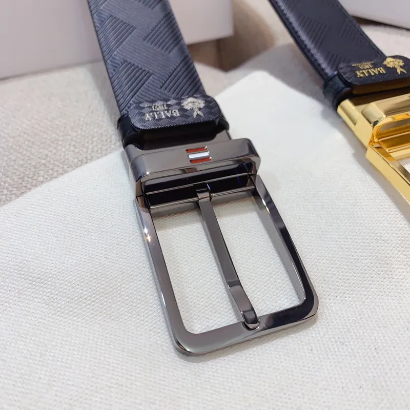 BALLY AAA+ belts width:3.4cm#A51448