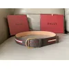 BALLY AAA+ belts width:3.8cm #A51460