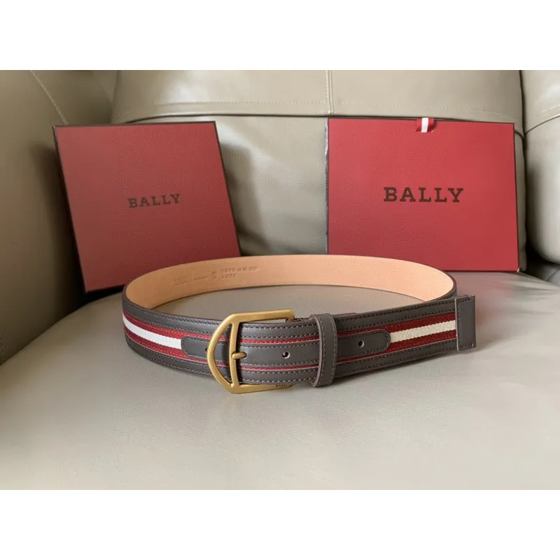 BALLY AAA+ belts width:3.8cm #A51460