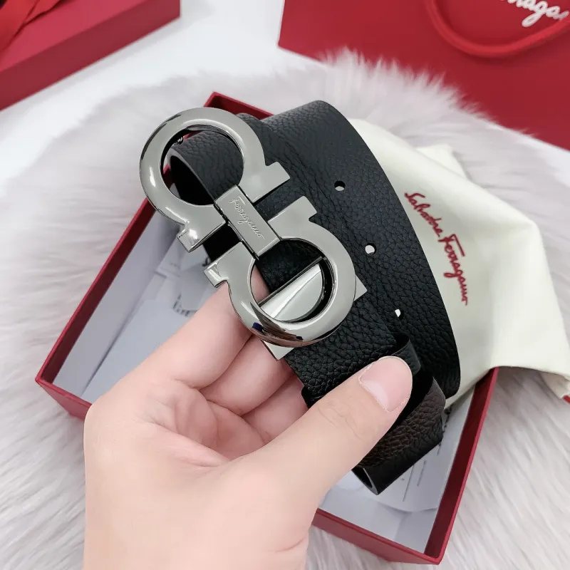 Farregemo AAA+ Leather Belts Wide 3.5cm #A33404