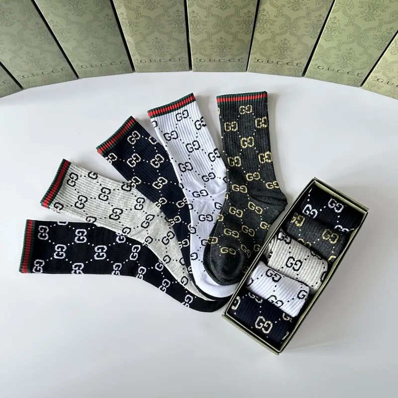 Gucci socks Five pairs per box #A51580