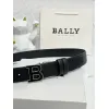 BALLY AAA+ belts width:3.4cm #A51458