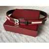 BALLY AAA+ belts width:3.5cm #A51451