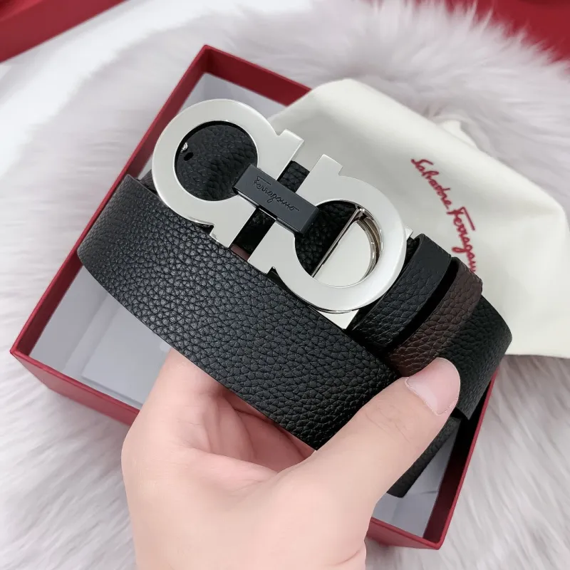 Farregemo AAA+ Leather Belts Wide 3.5cm #A33403