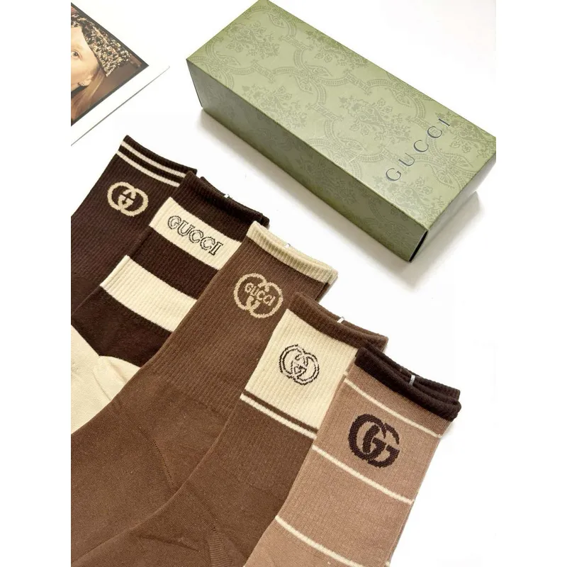 Gucci socks Five pairs per box #A51584