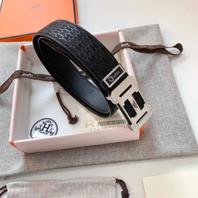 Luxury Design Fashion Original leather Hermes AAA+ Belts Genuine packaging width:3.8cm #A53960