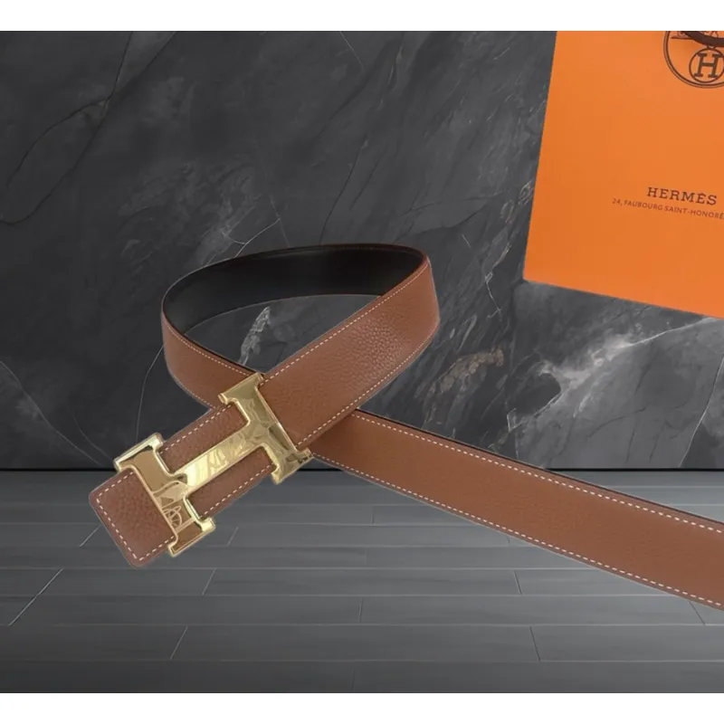 Luxury Design Fashion Original leather  Hermes AAA+ Belts Genuine packaging width:3.4cm #A53971